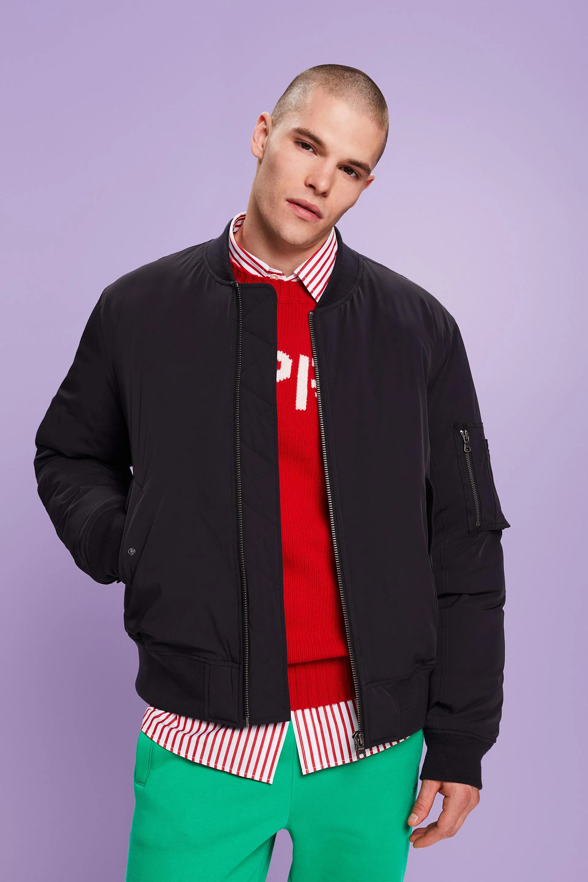 Giacca bomber idrorepellente