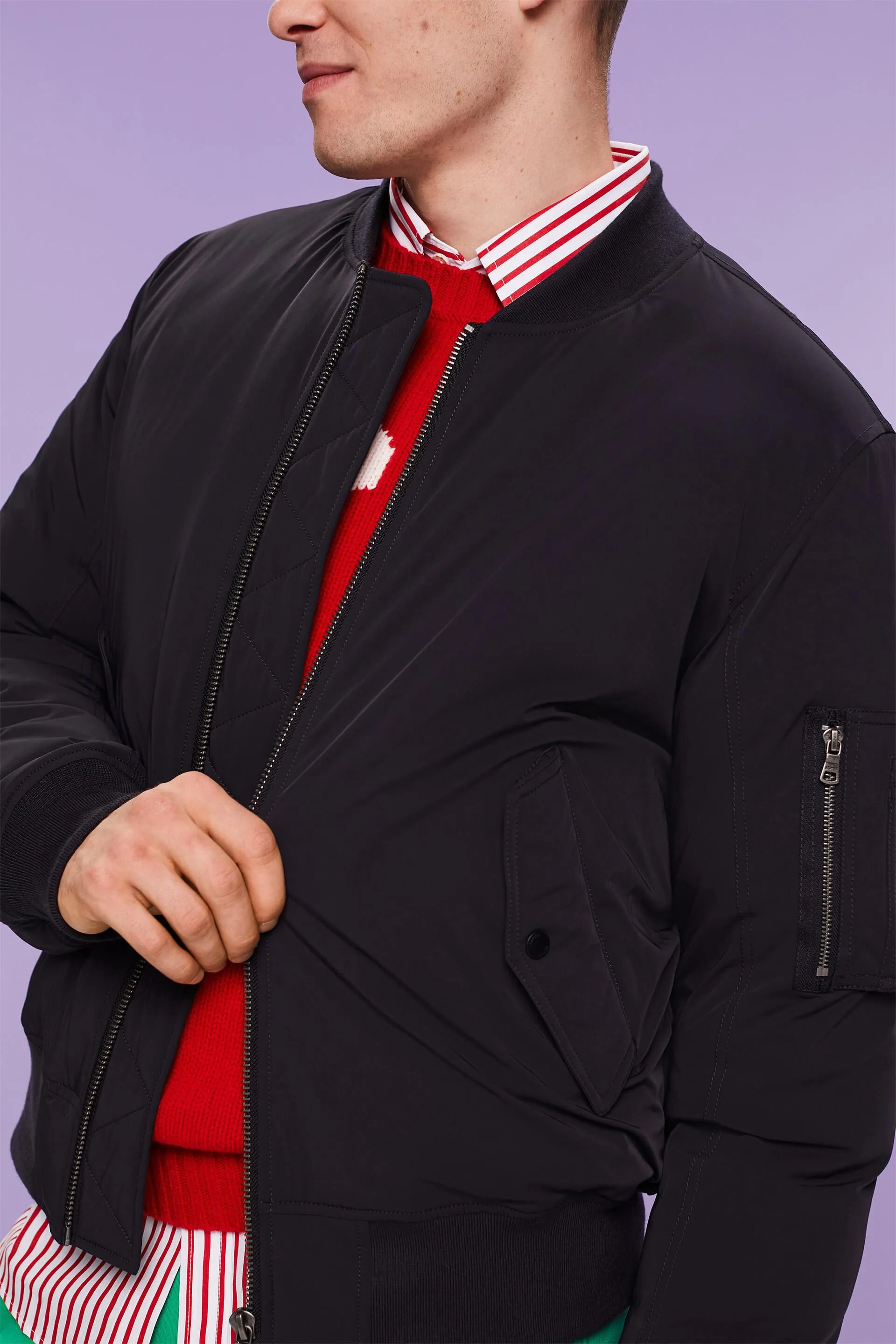 Giacca bomber idrorepellente