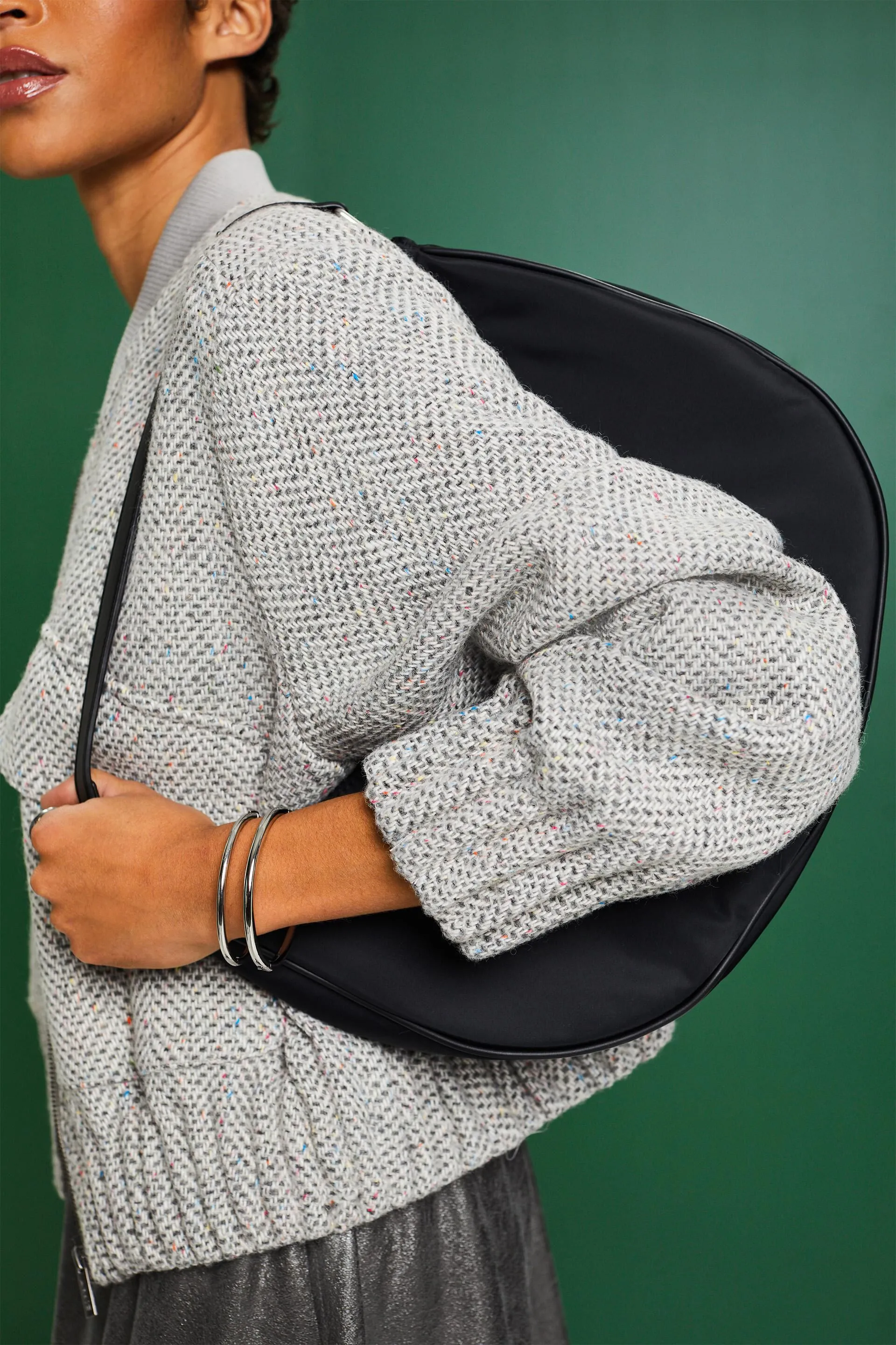 Giacca bomber strutturata