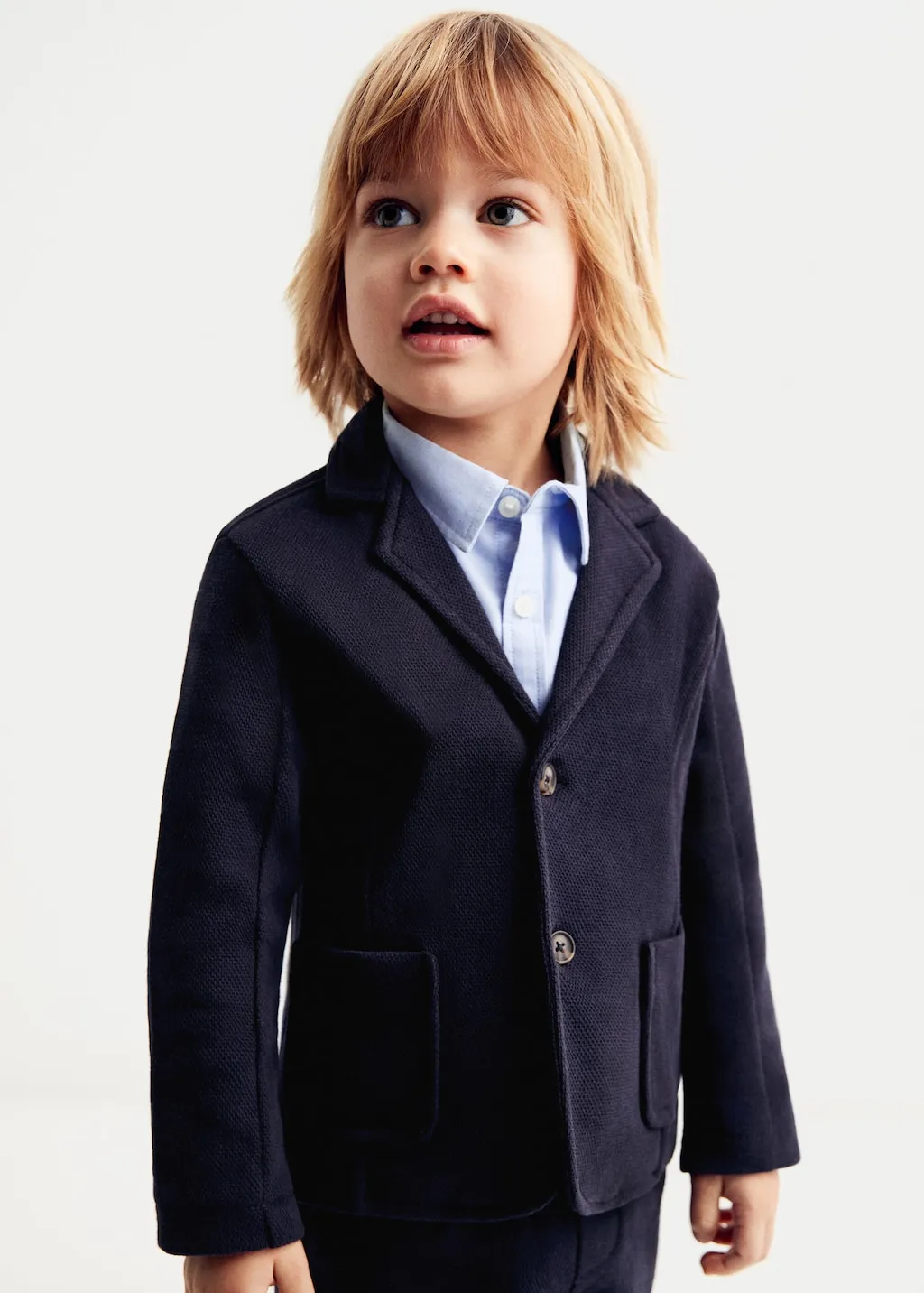 Giacca completo regular fit texture