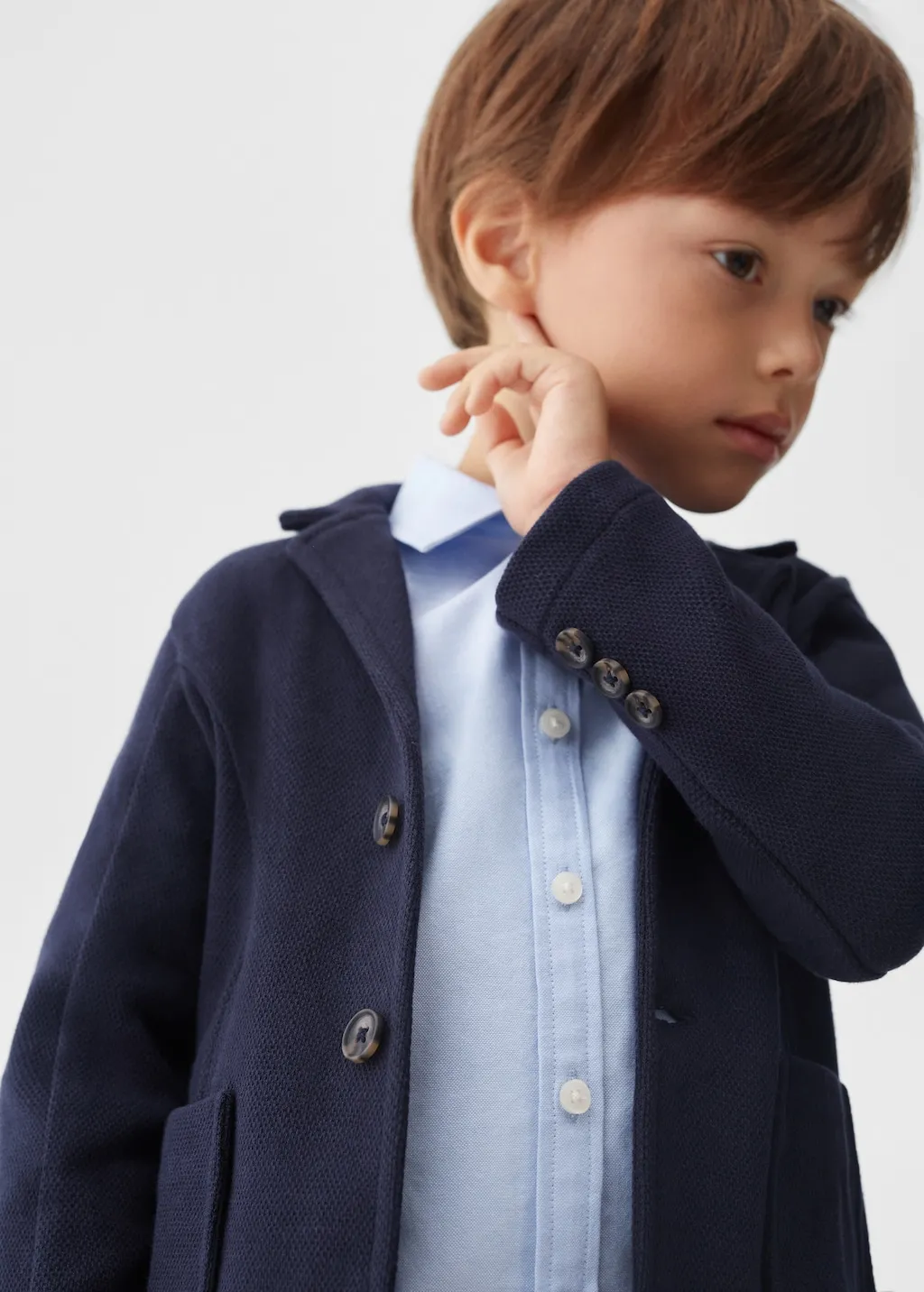 Giacca completo regular fit texture