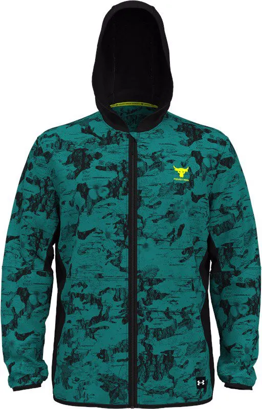 GIACCA DA UOMO UNDER ARMOUR PJT RCK ISO TIDE HYBRID JKT HYDRO TEAL 1383215 449