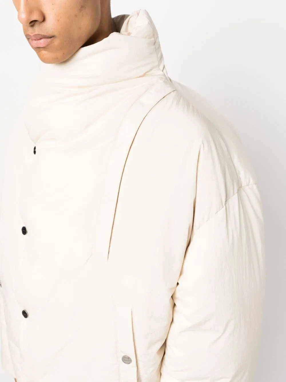 Giacca la doudoune cocon in beige - uomo