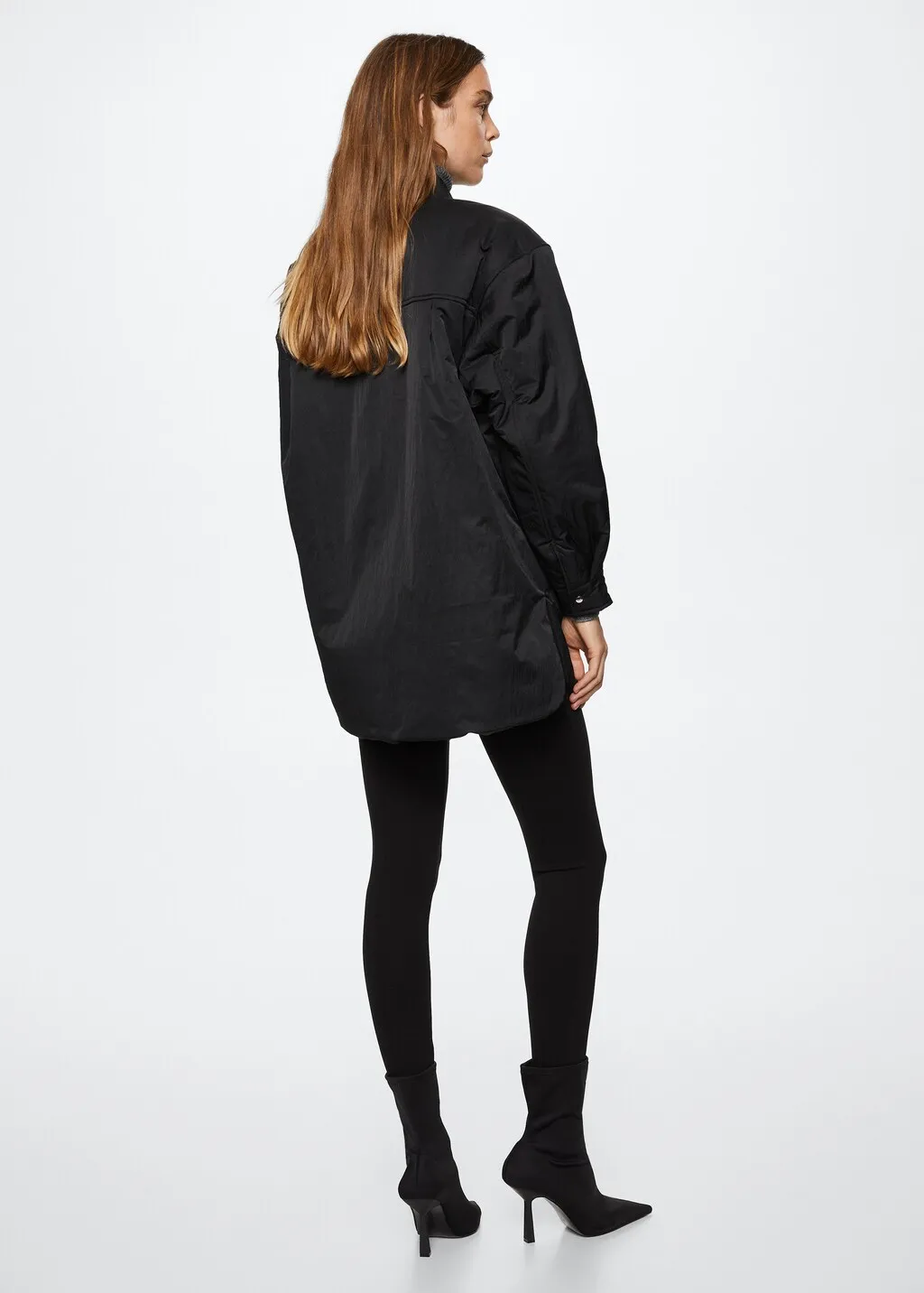 Giacca trapuntata oversize