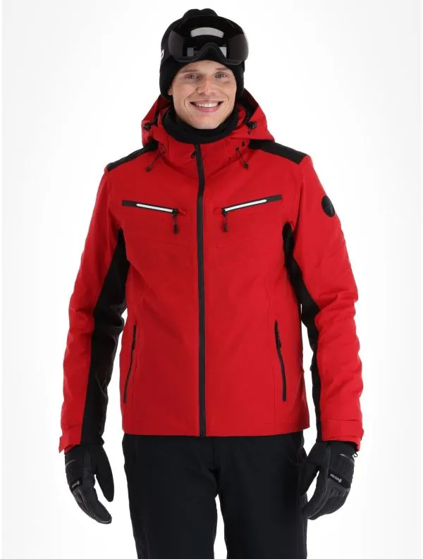 ICEPEAK FARWELL Burgundy giacca sci uomo
