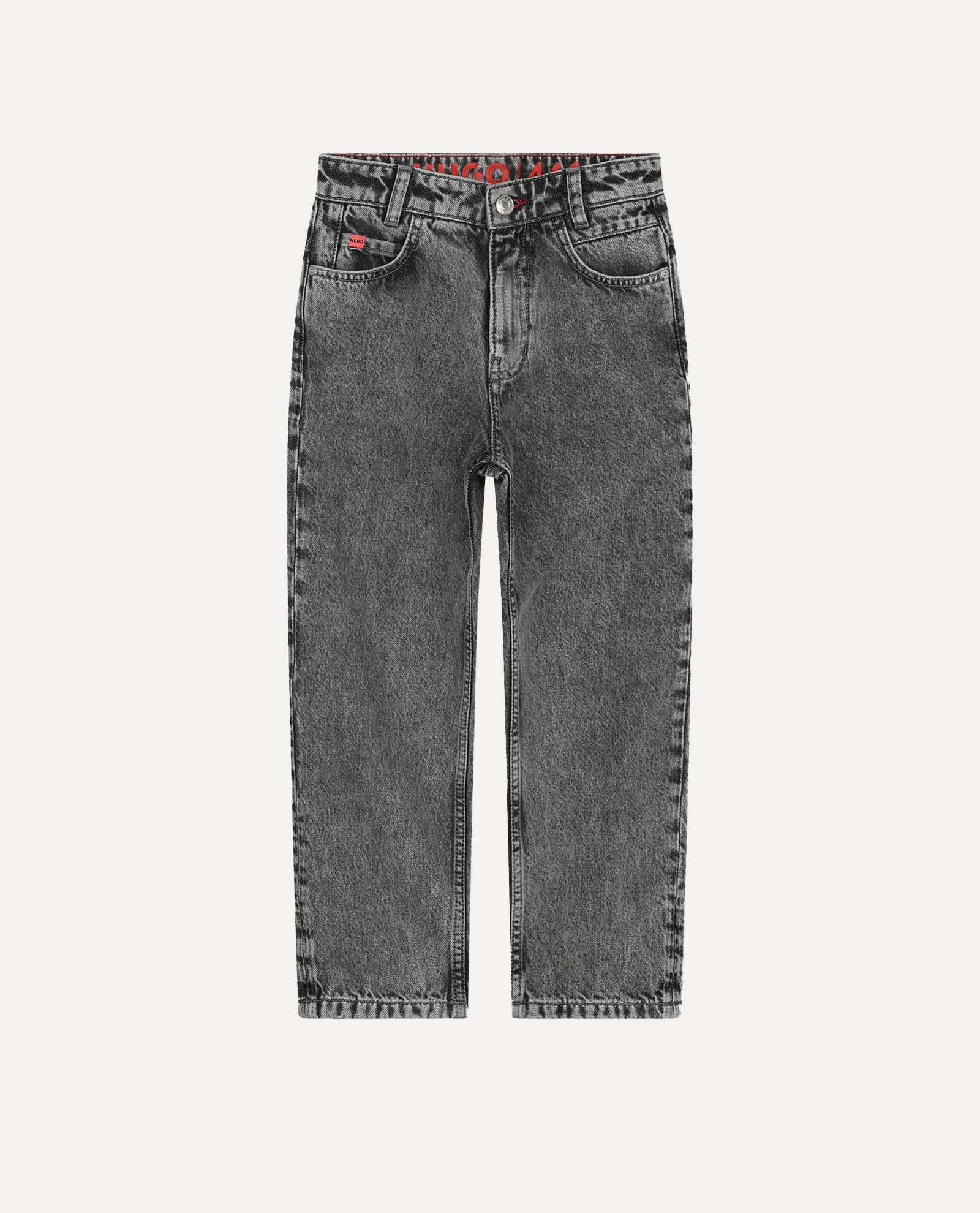 Jeans bambini Hugo fit morbido in cotone