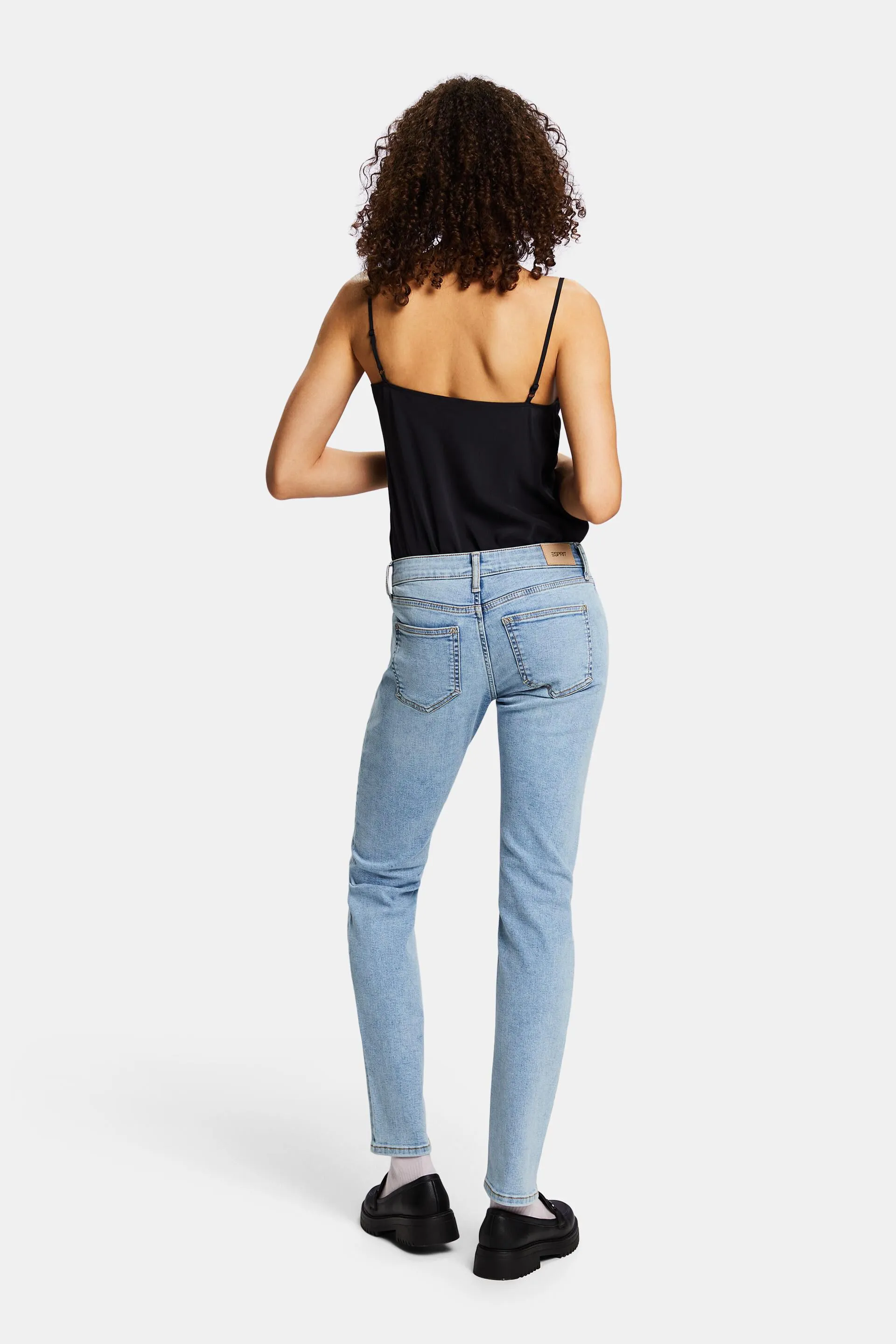 Jeans Slim Fit a vita media