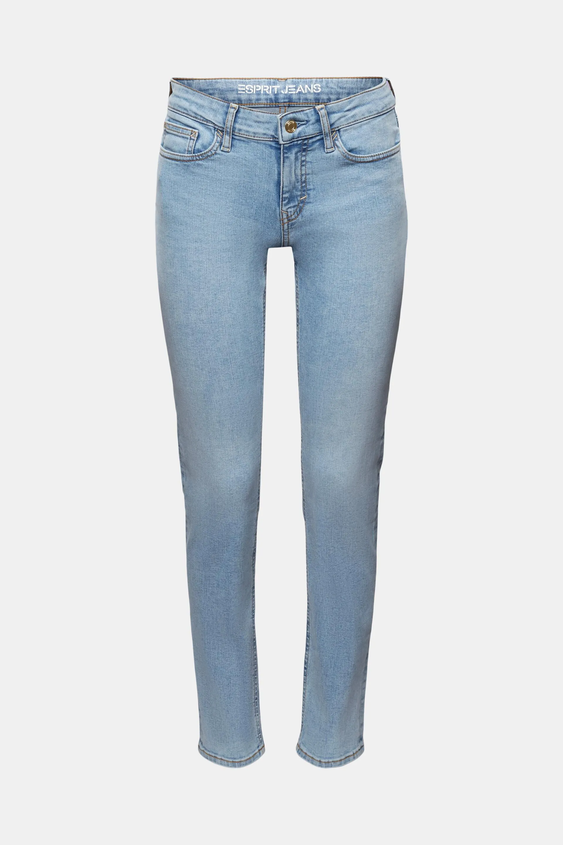 Jeans Slim Fit a vita media