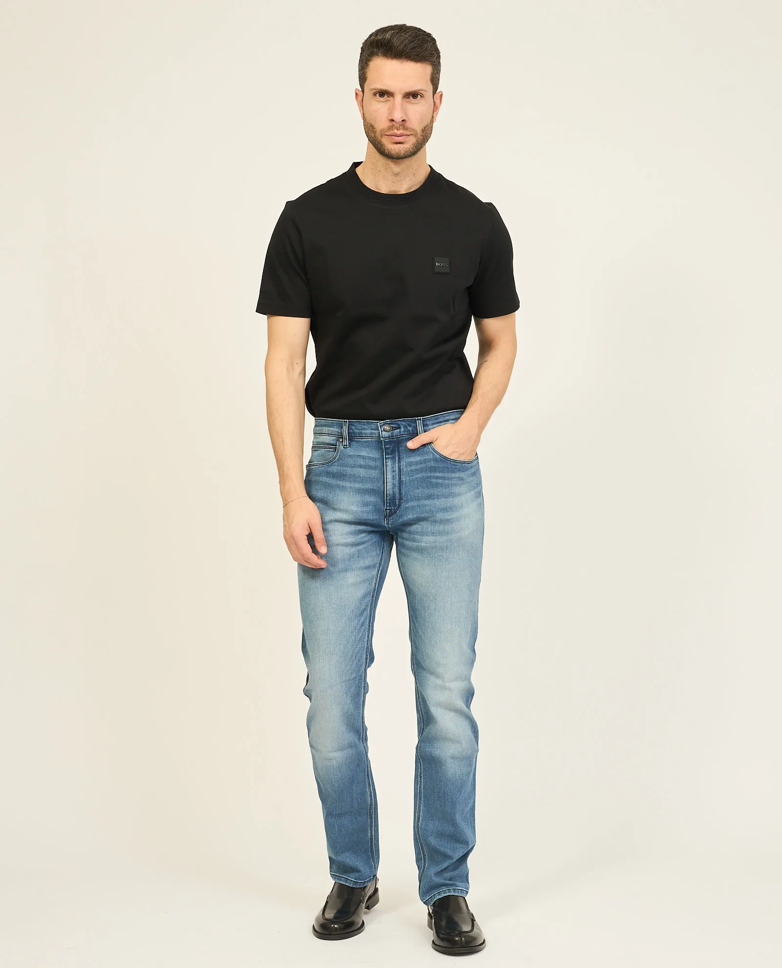 Jeans slim fit Hugo in denim elasticizzato