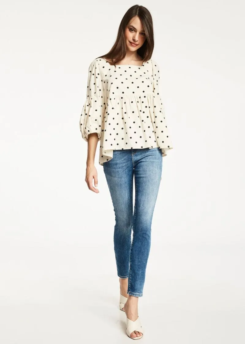 Jeggings con dettagli destroyed