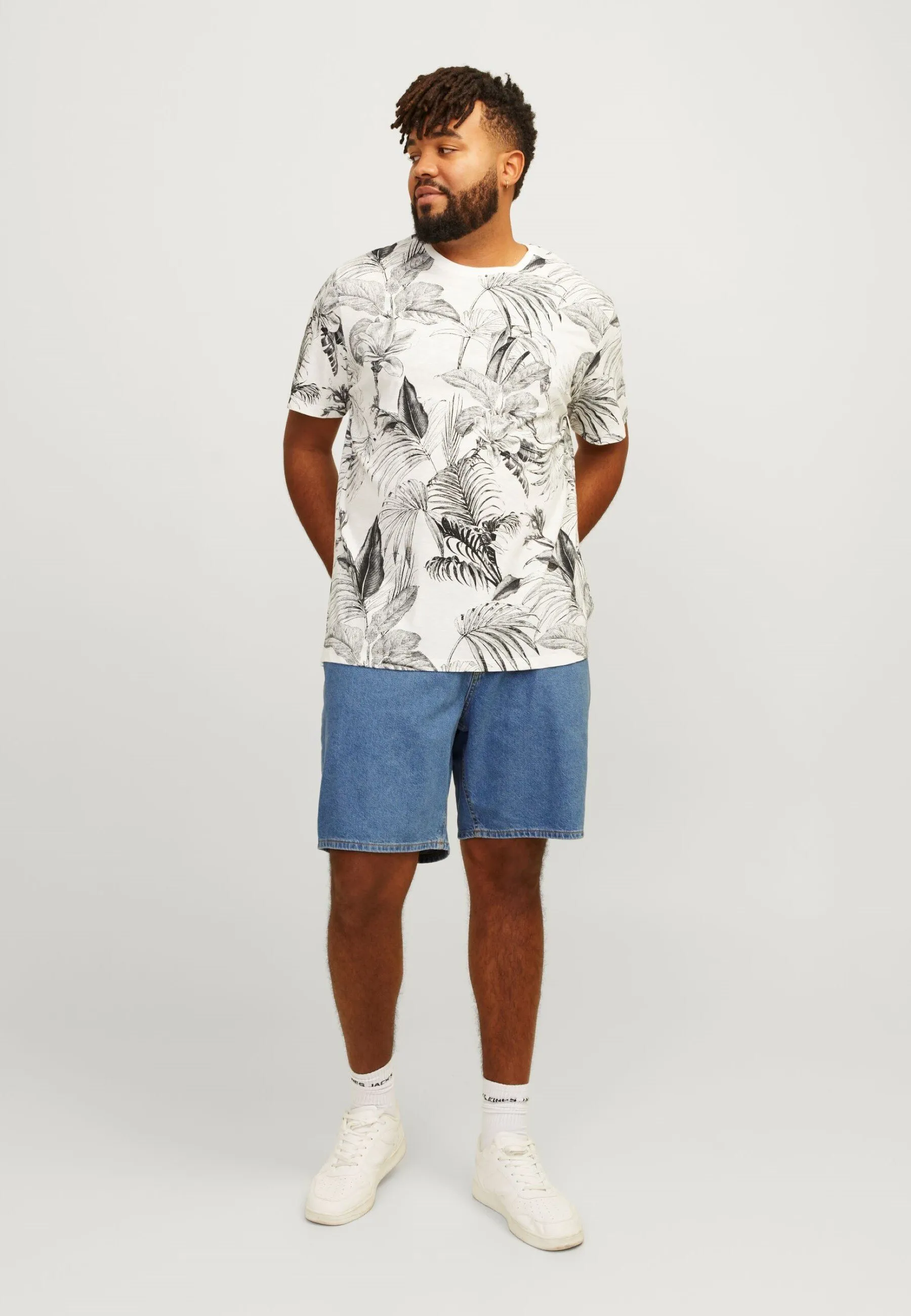 JJITONY JJORIGINAL - Shorts di jeans