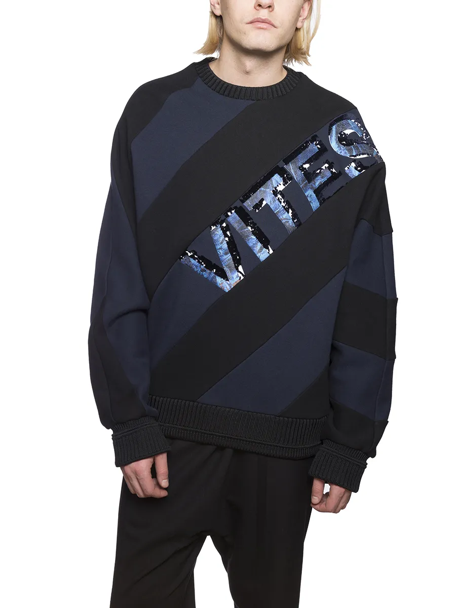 JUUN J  FELPA GIROCOLLO OVERSIZE  