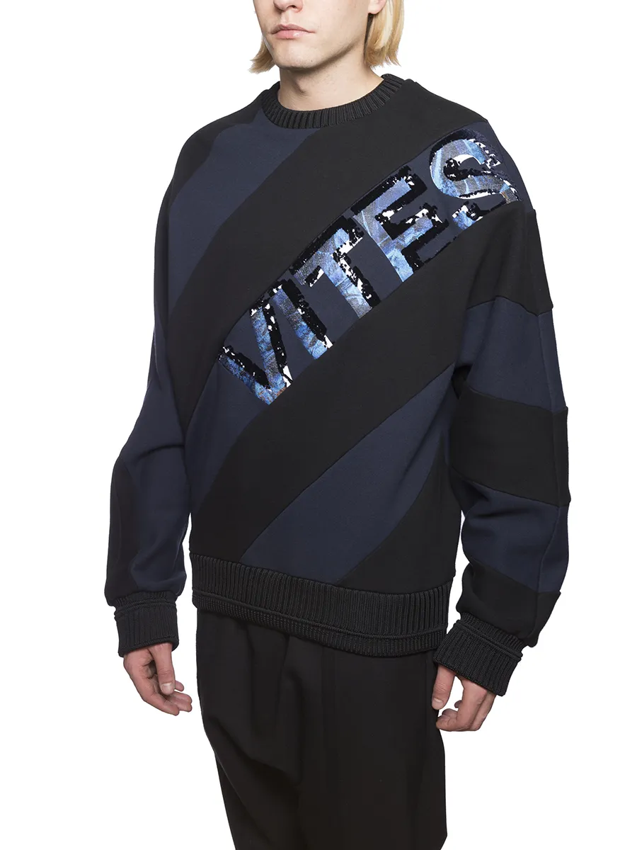 JUUN J  FELPA GIROCOLLO OVERSIZE  