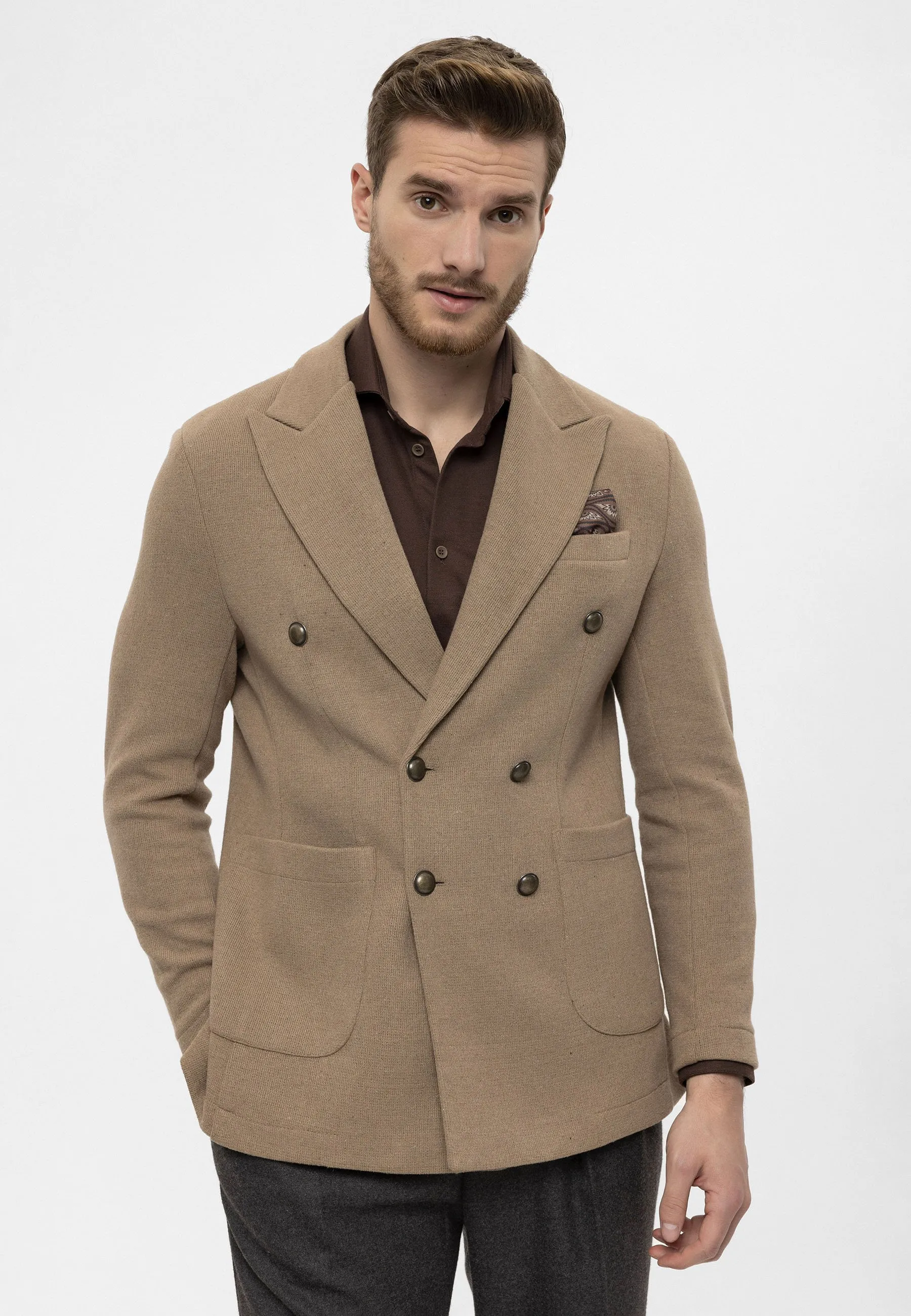 KNIT BLAZER - Giacca