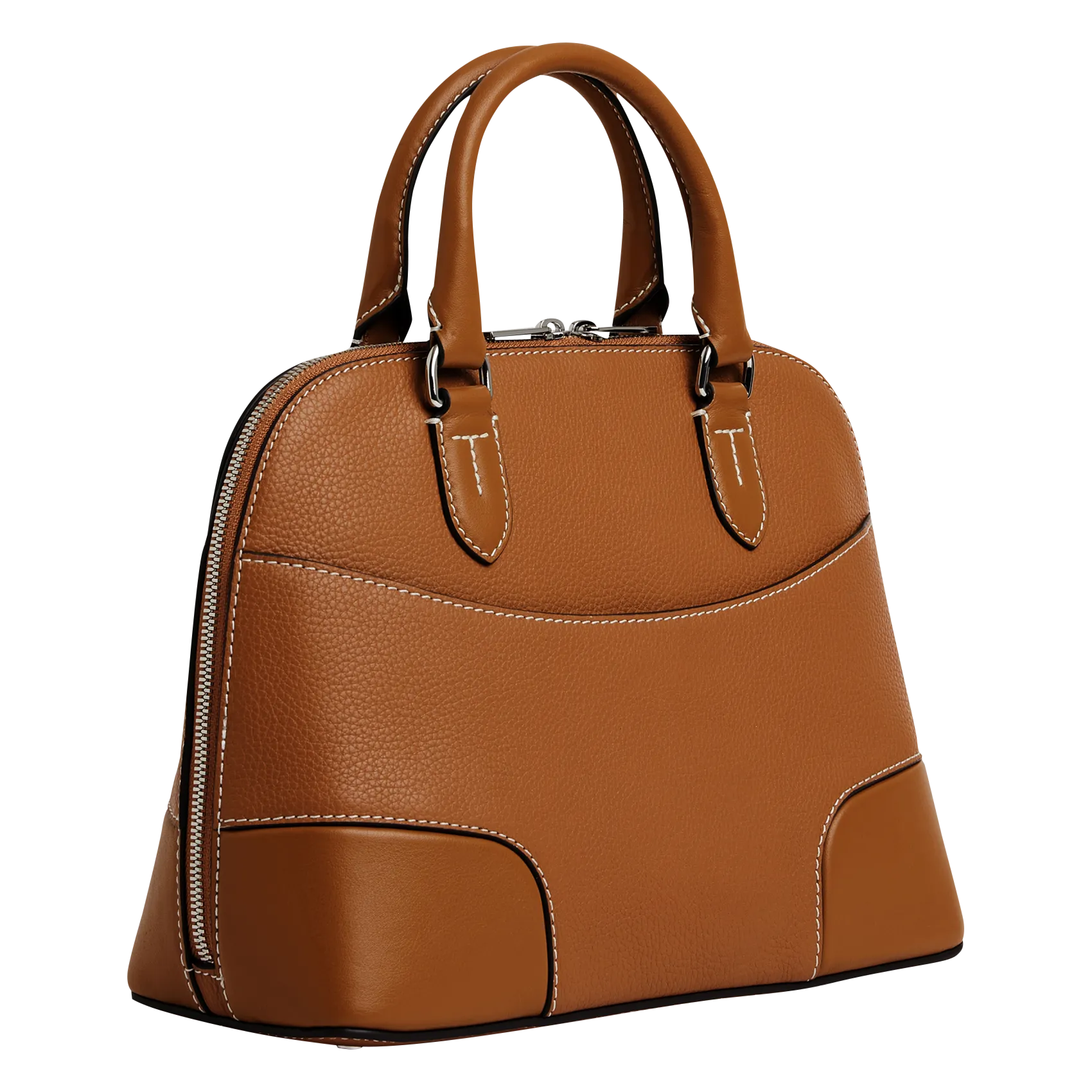  LE TANNEUR   ROMY - Borsa bugatti in pelle martellata | Marrone