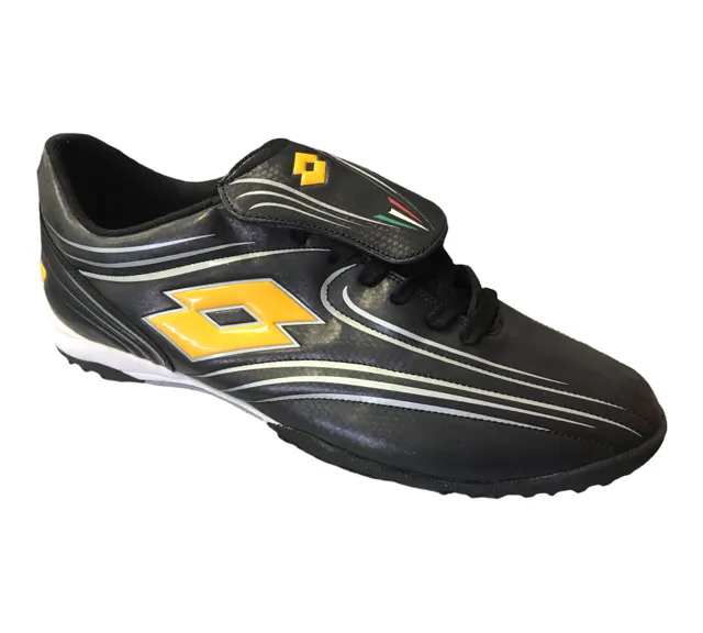 Lotto Primavera TF scarpe da calcetto L7414 black-vibr.ylw