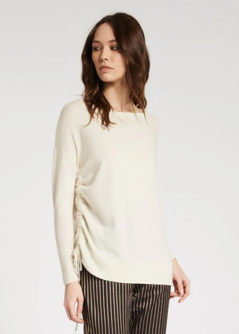 Maglia con drappeggio