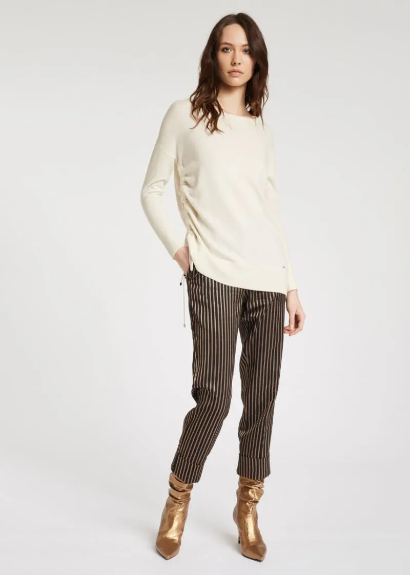 Maglia con drappeggio