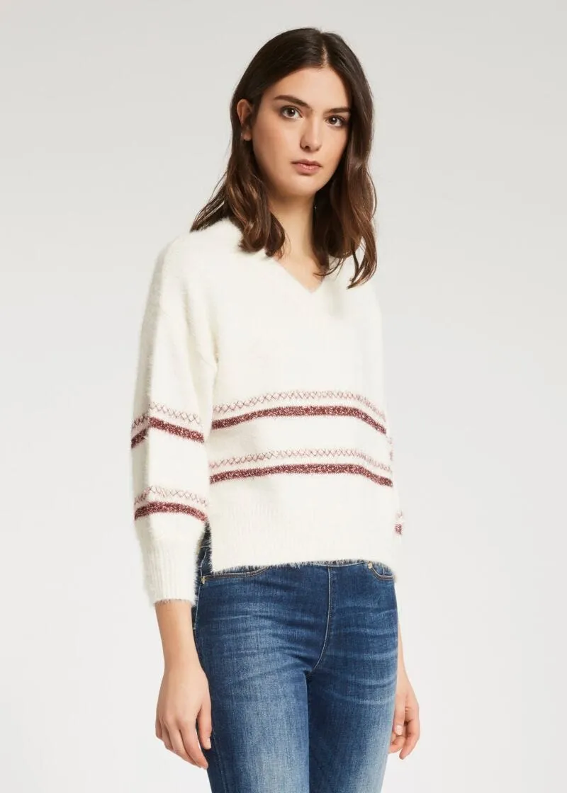 Maglia con spacchetti