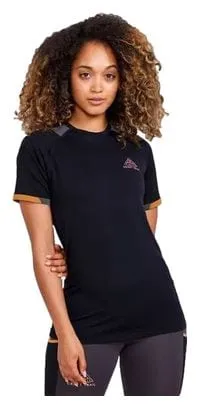 Maglia Craft Pro Trail donna a manica corta arancione nero
