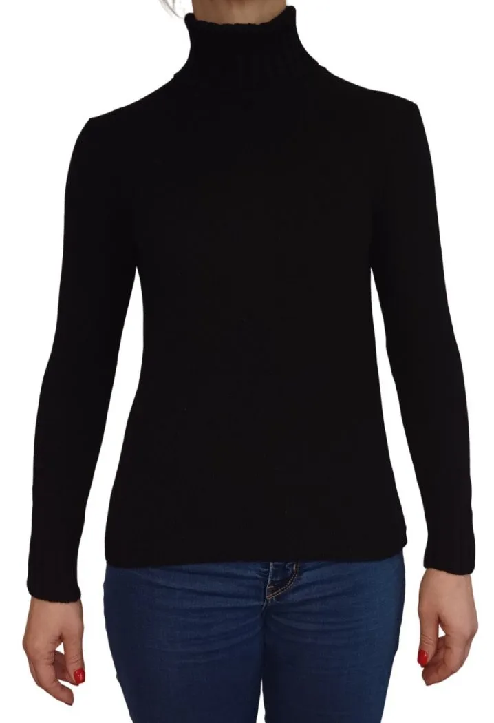 Maglia Donna Collo Alto Cashmere Rigenerato