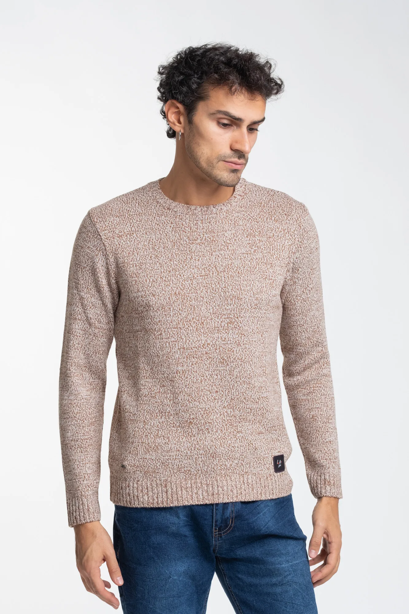 MAGLIA GIROCOLLO VANISE’ BISCOTTO LOFT1