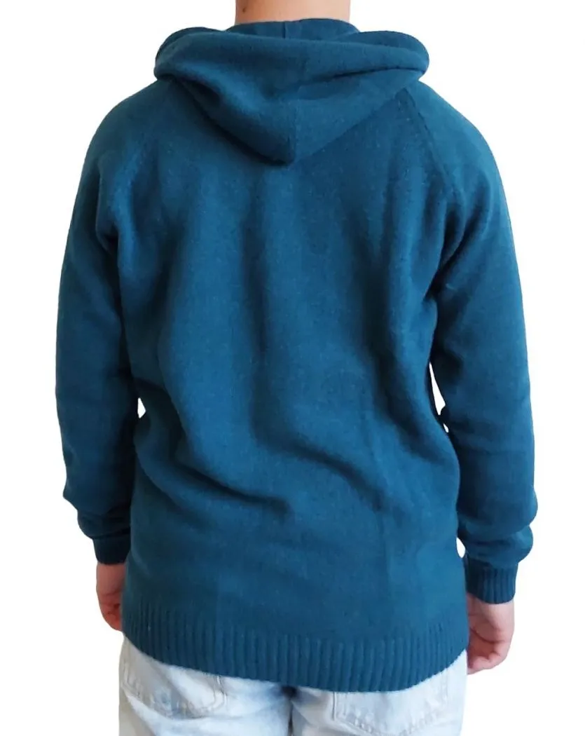 Maglia Uomo con Cappuccio Cashmere Rigenerato