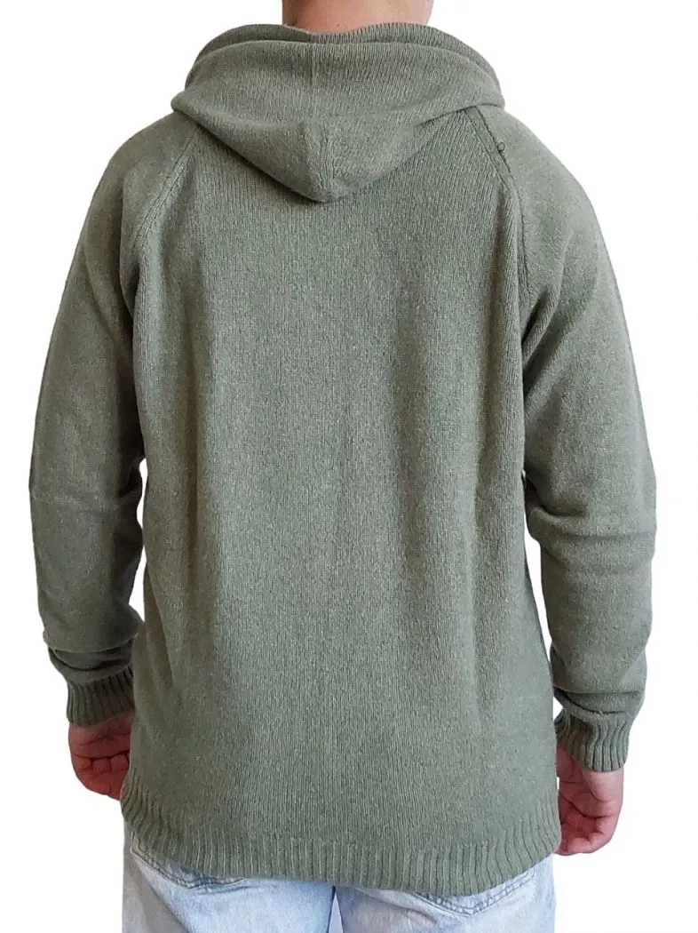 Maglia Uomo con Cappuccio Cashmere Rigenerato