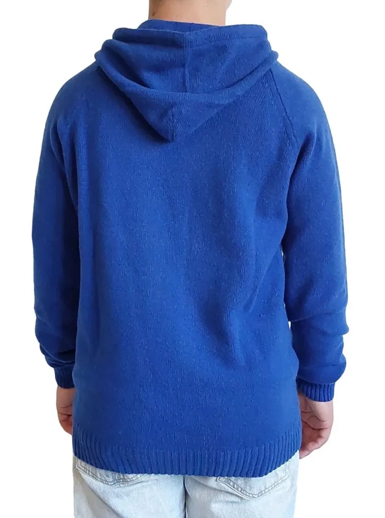 Maglia Uomo con Cappuccio Cashmere Rigenerato