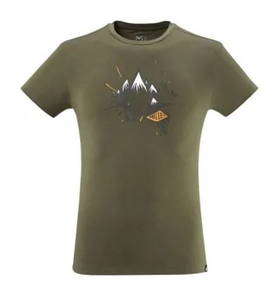Maglietta Boulder TS da uomo (kaki)