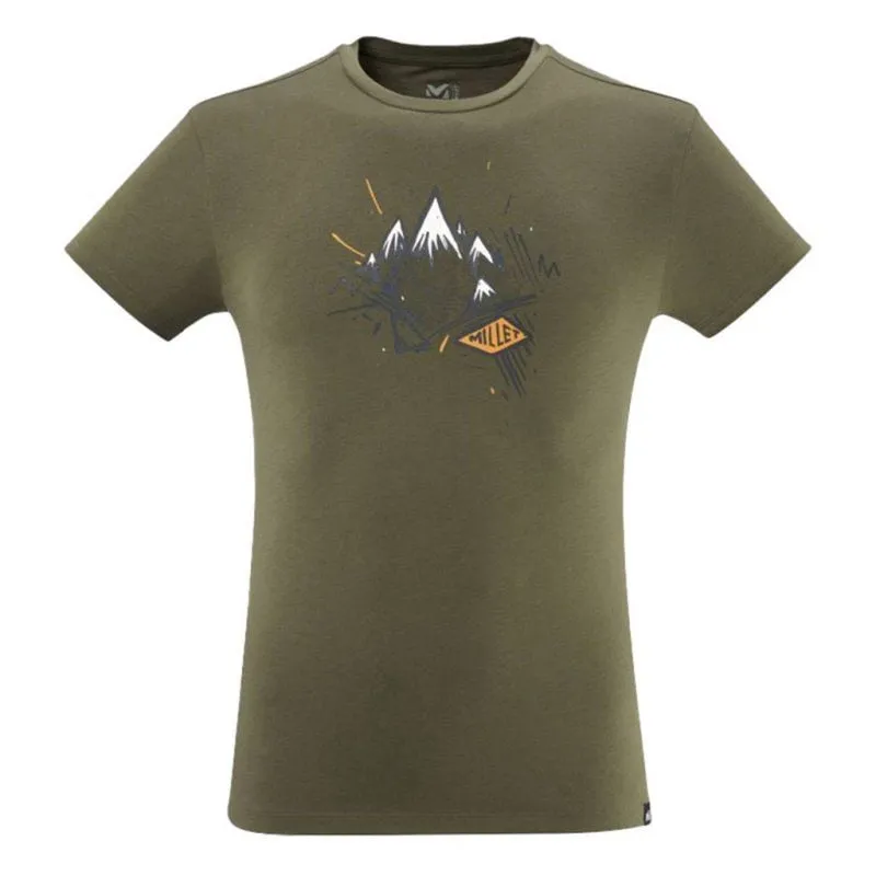 Maglietta Boulder TS da uomo (kaki)