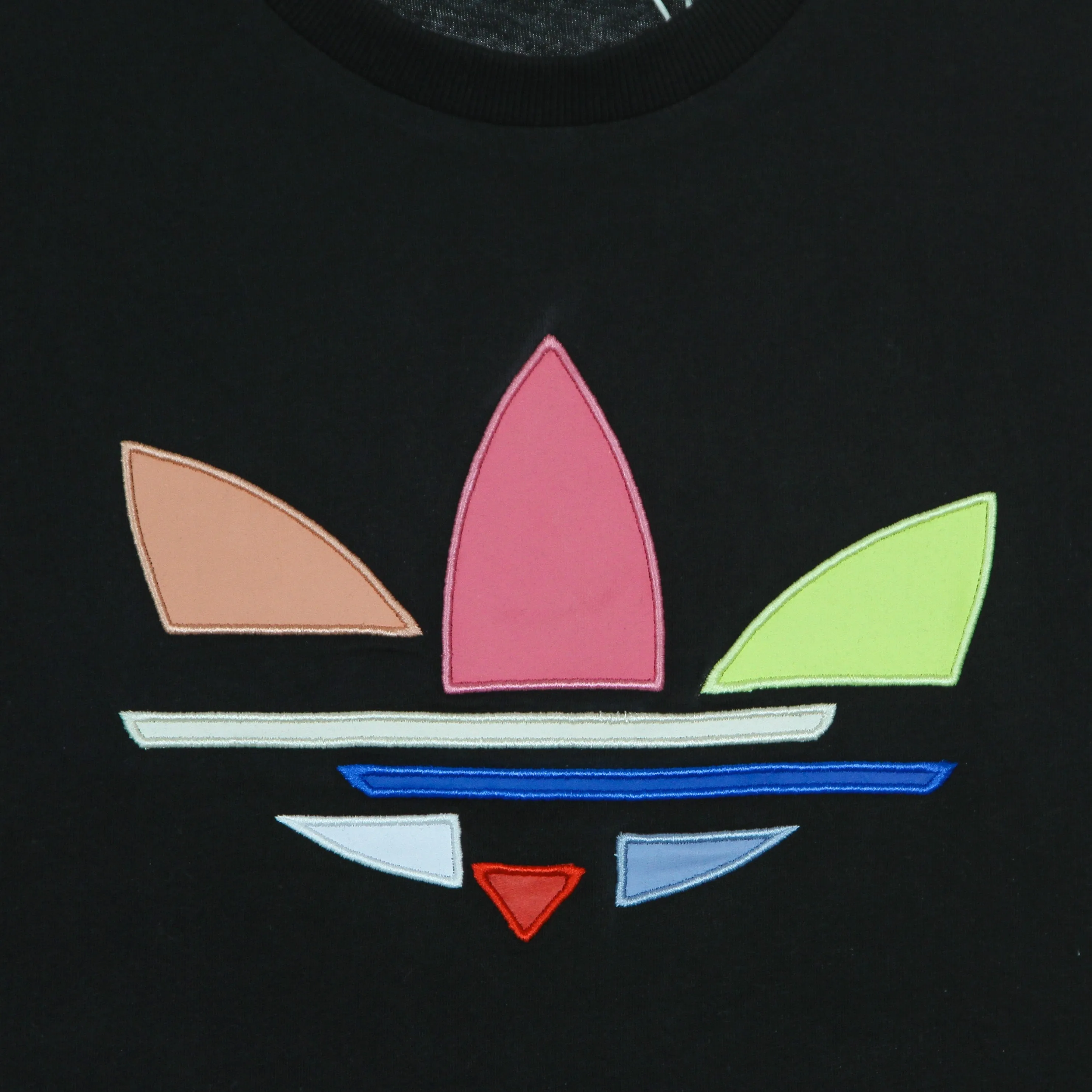 Maglietta Donna Shattered Adicolor Trefoil Tee Black