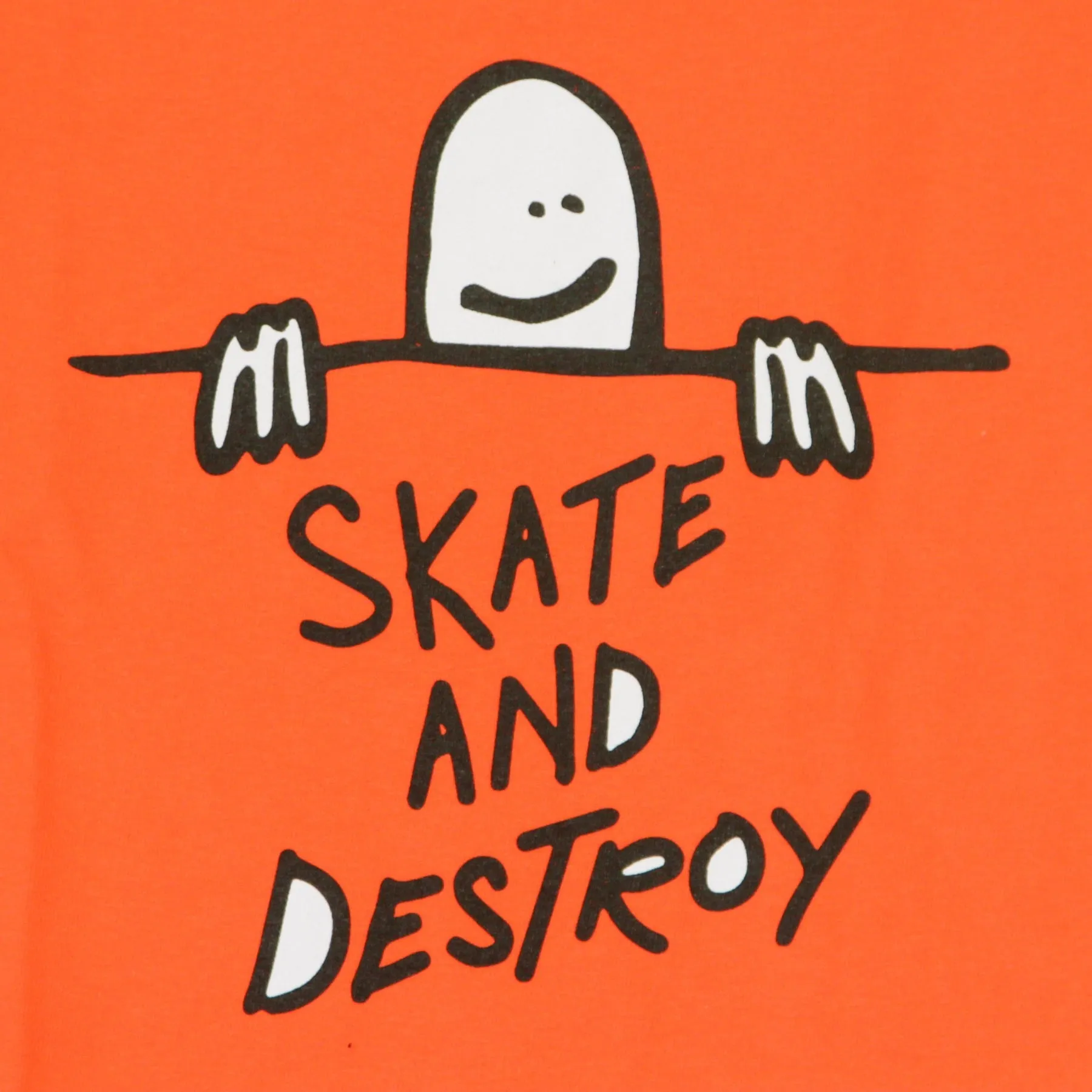Maglietta Uomo Gonz Sad Logo Tee Orange