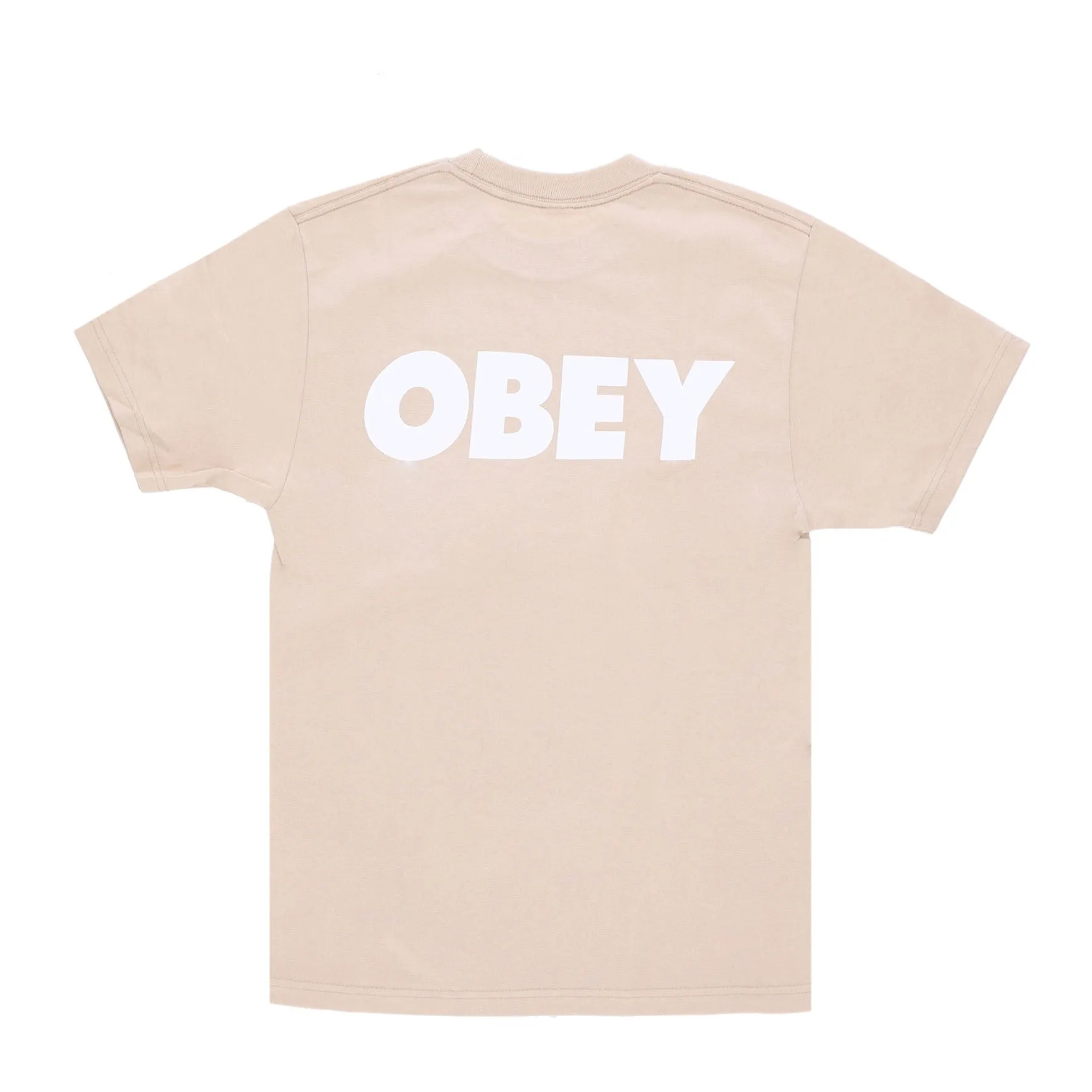 Maglietta Uomo Obey 2 Classic Tee Sand