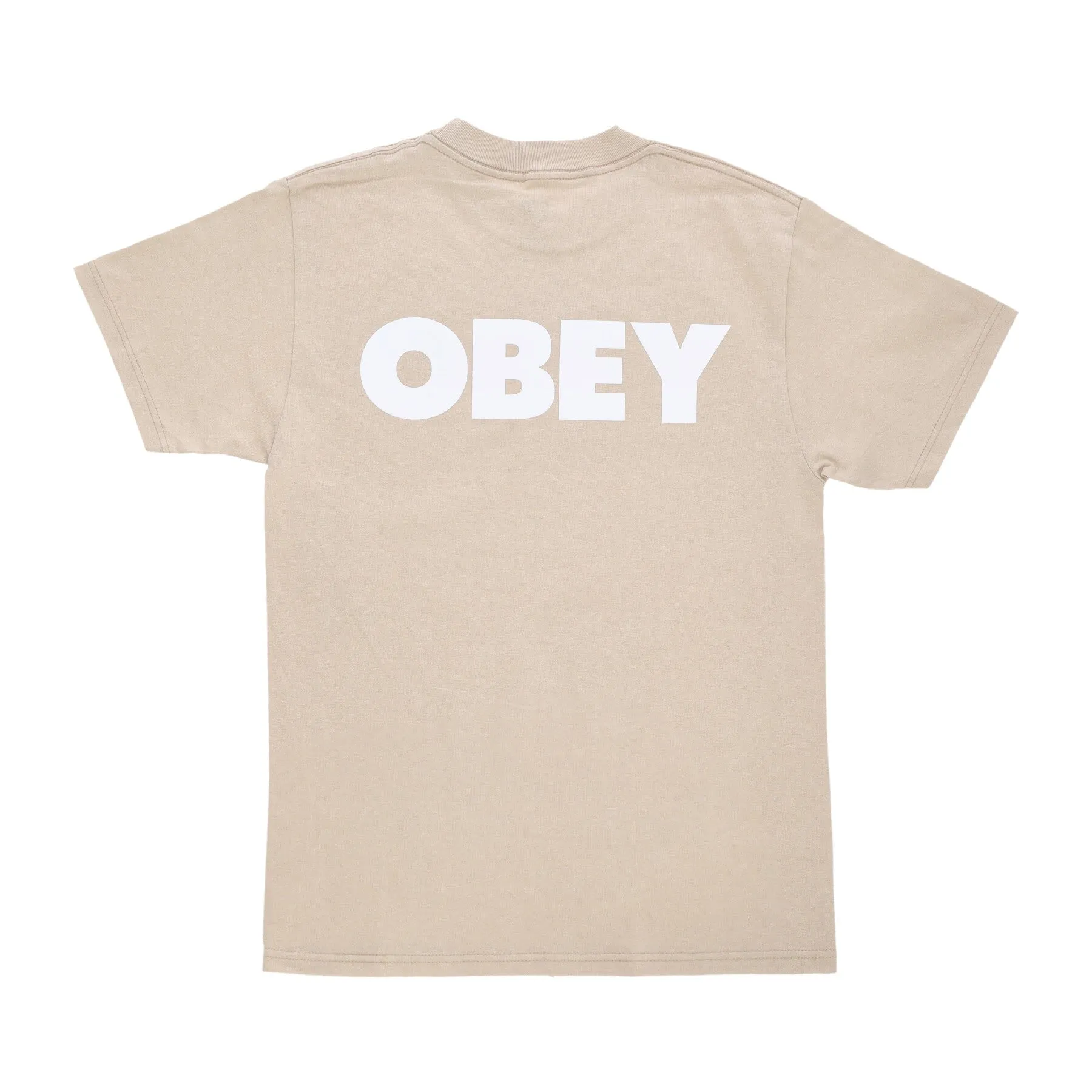 Maglietta Uomo Obey 2 Classic Tee Sand