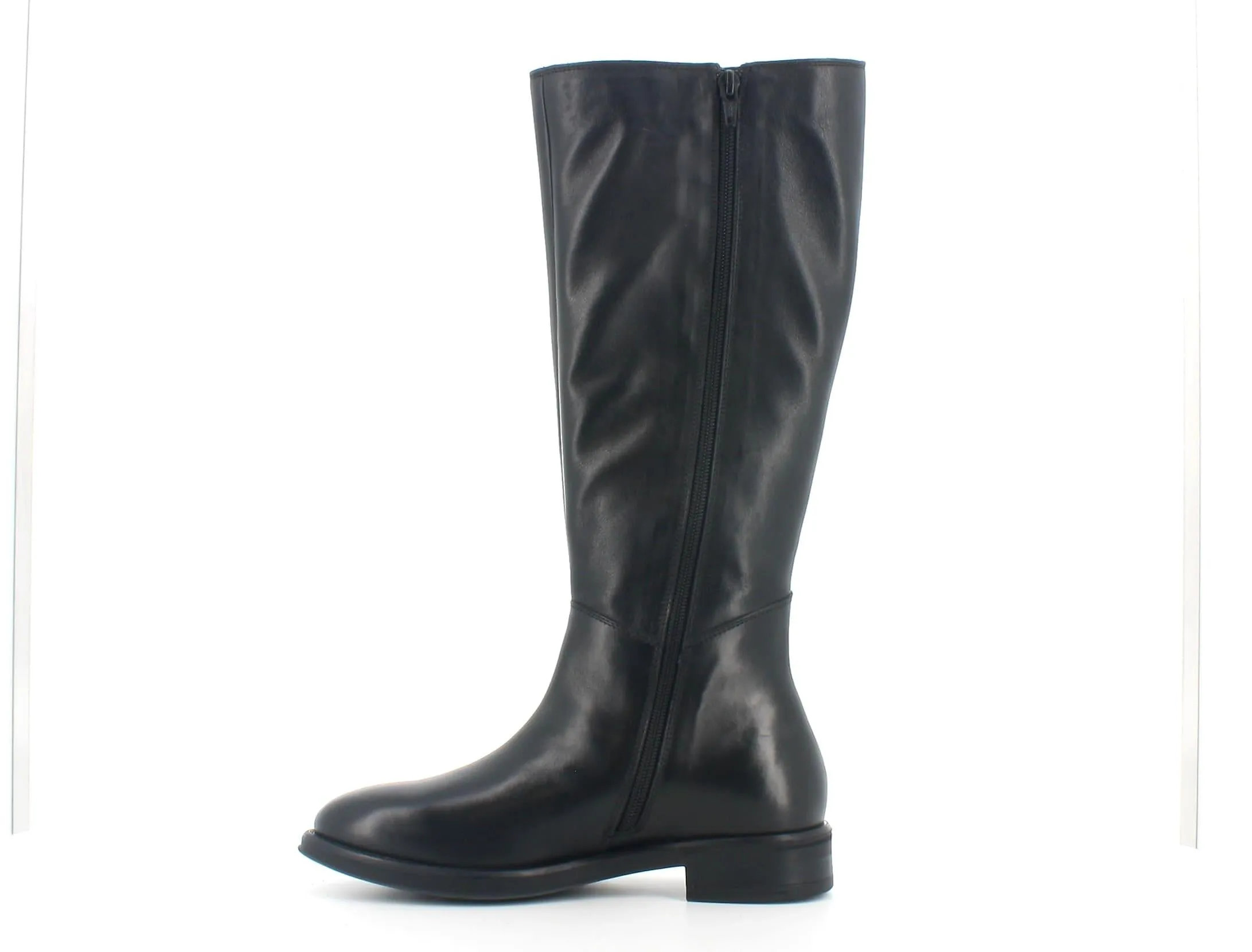 Melluso donna stivali in pelle nera