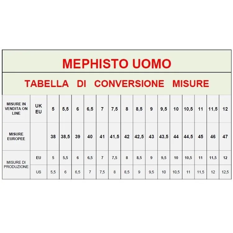 Mephisto UomoInfradito Uomo