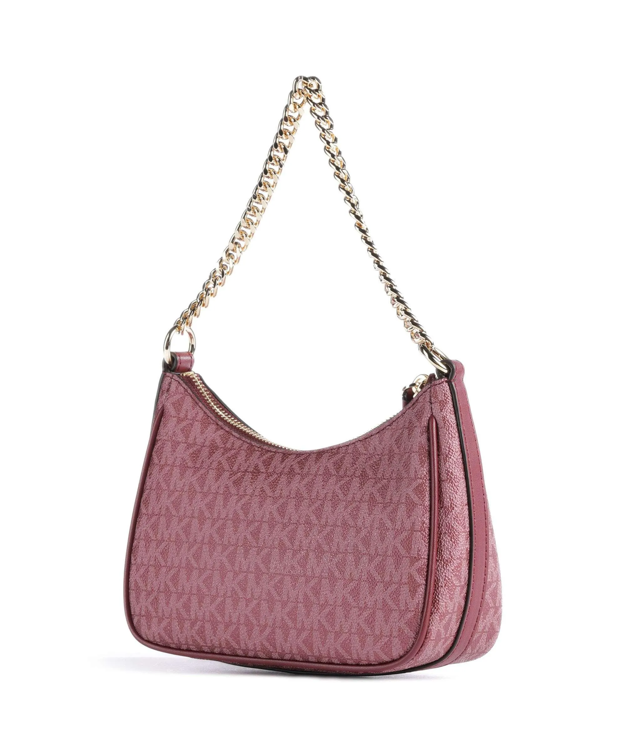  Michael Kors Jet Set Charm Borsa a spalla pelle granulata pink  