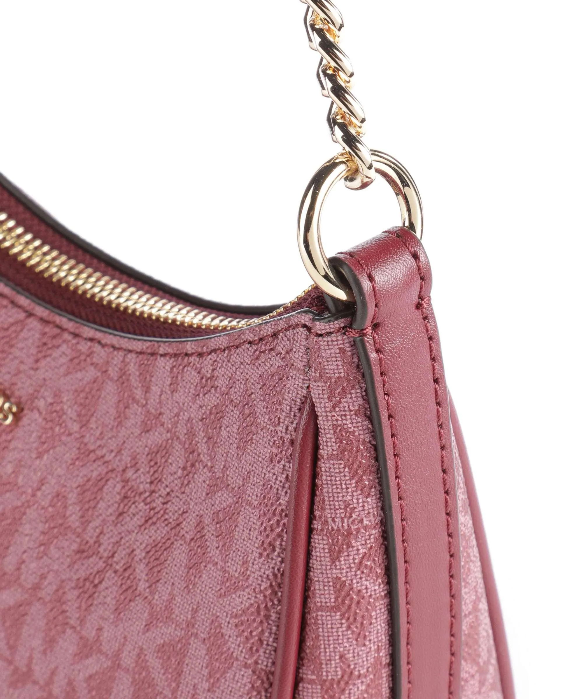  Michael Kors Jet Set Charm Borsa a spalla pelle granulata pink  