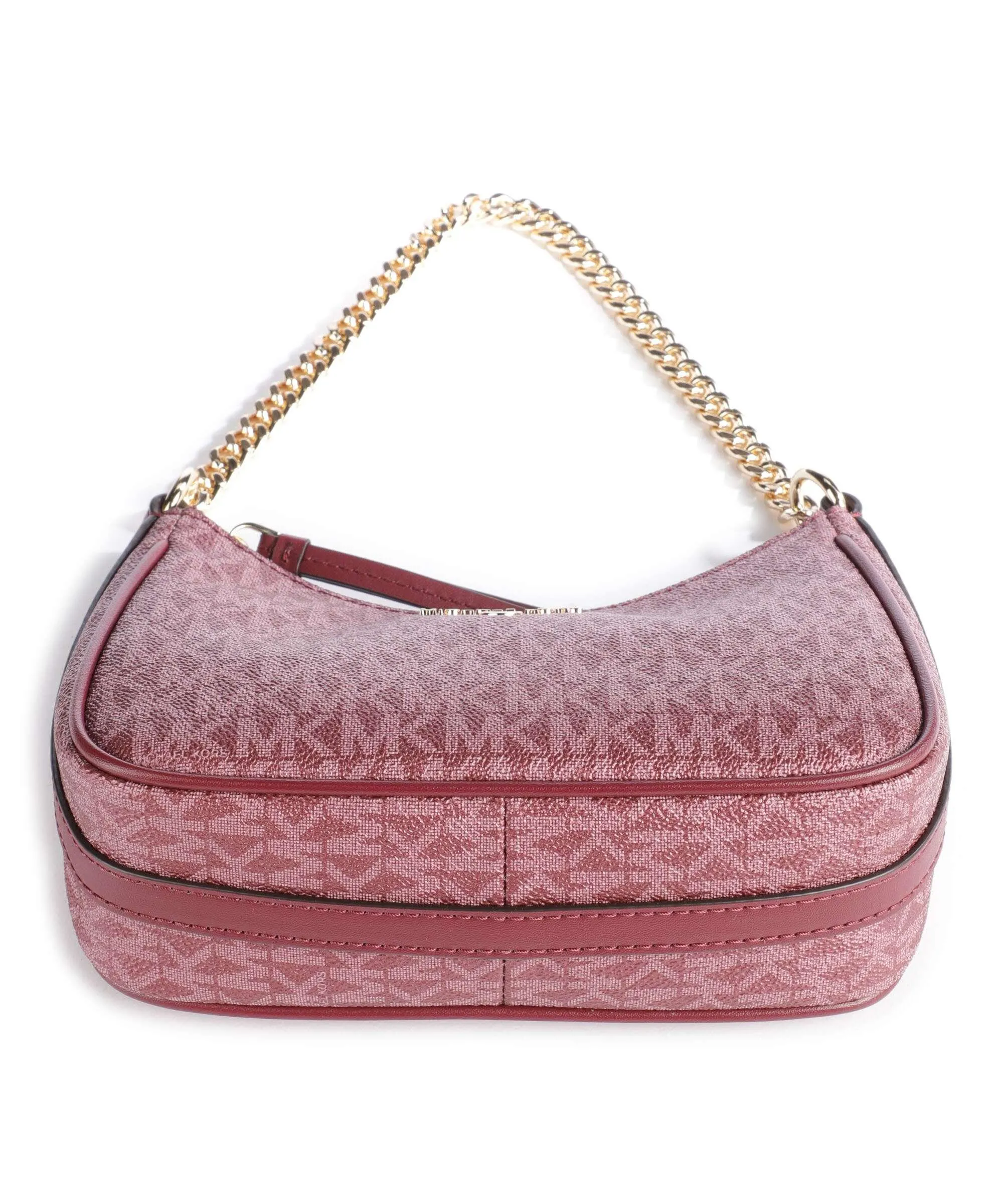  Michael Kors Jet Set Charm Borsa a spalla pelle granulata pink  