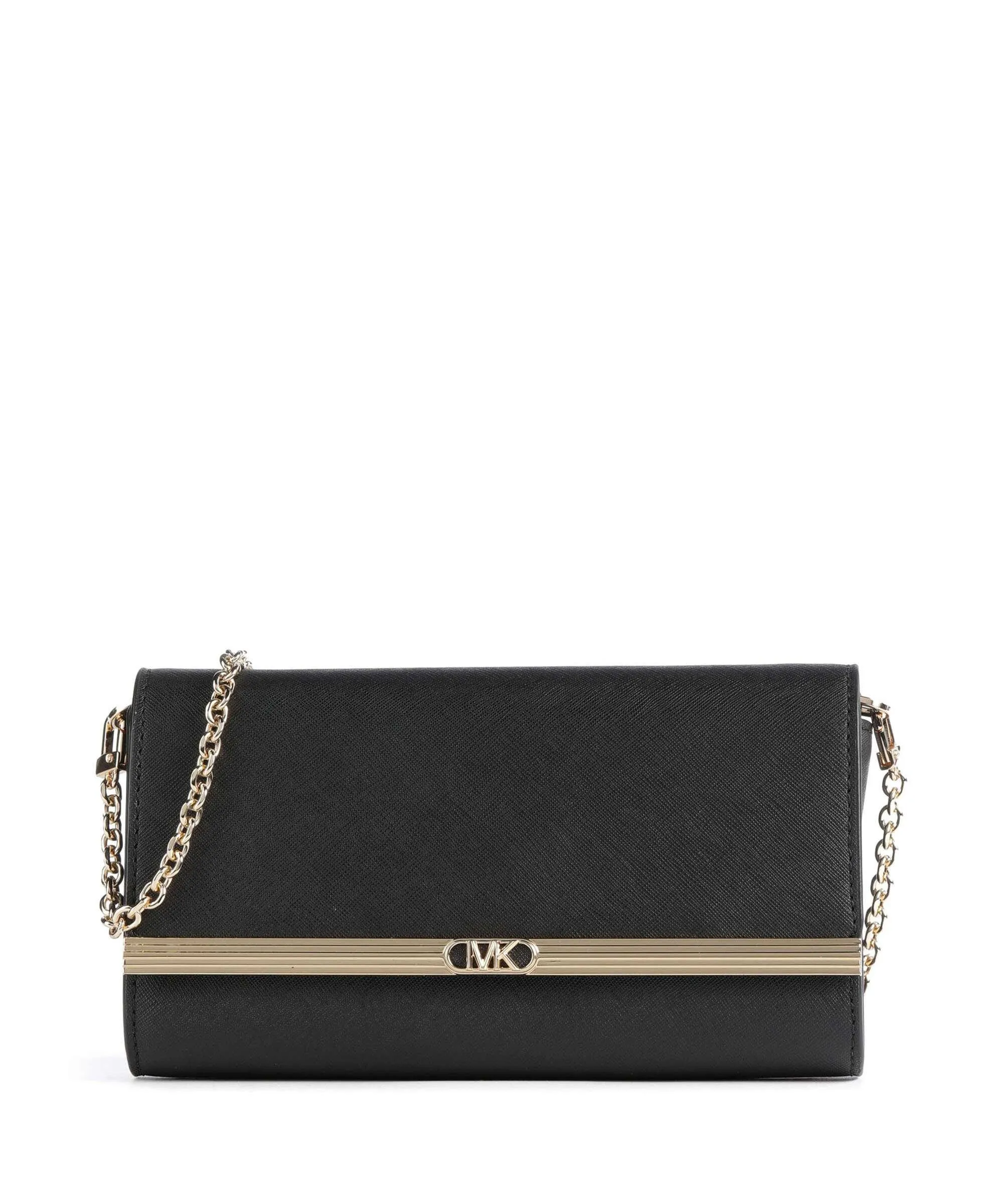  Michael Kors Mona Borsa a tracolla saffiano leather nero  