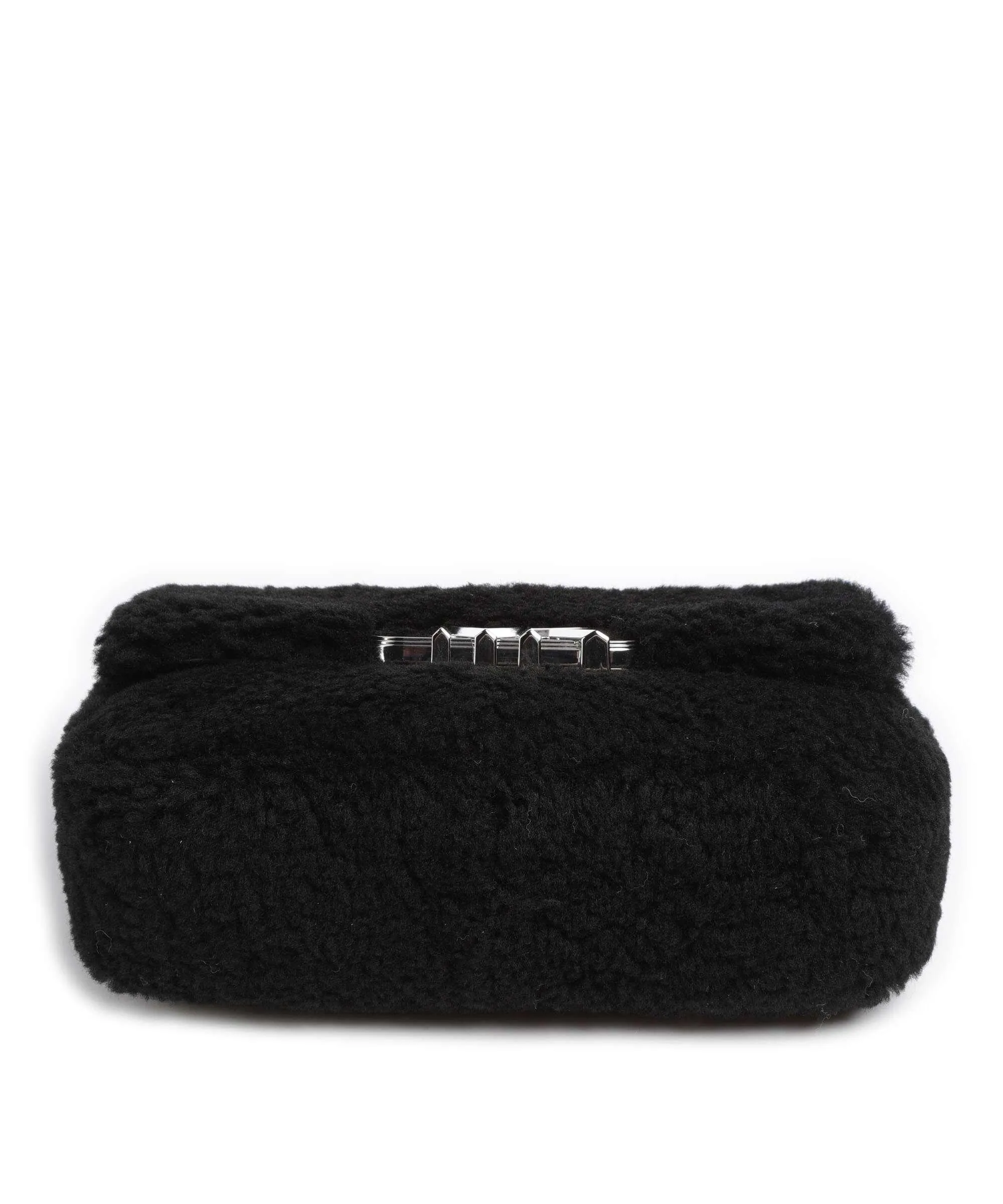  Michael Kors Parker Borsa a spalla eco-pelliccia nero  