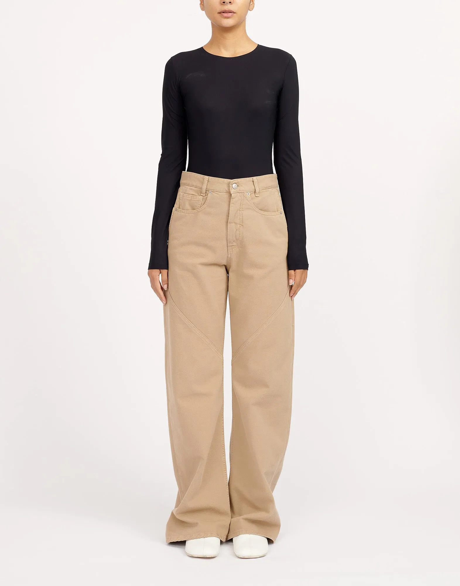 MM6 MAISON MARGIELA Pantaloni Bull Denim 5 Tasche