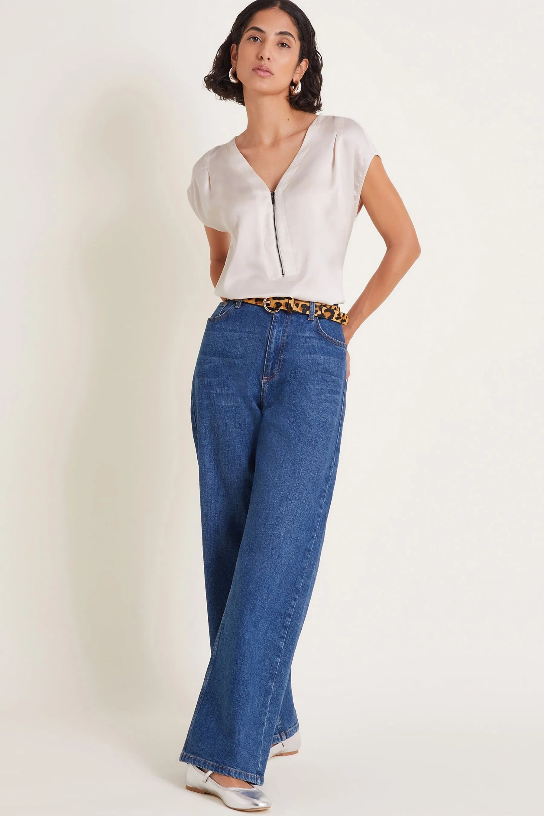 Monsoon Wilde Woven Sleeveless Top    