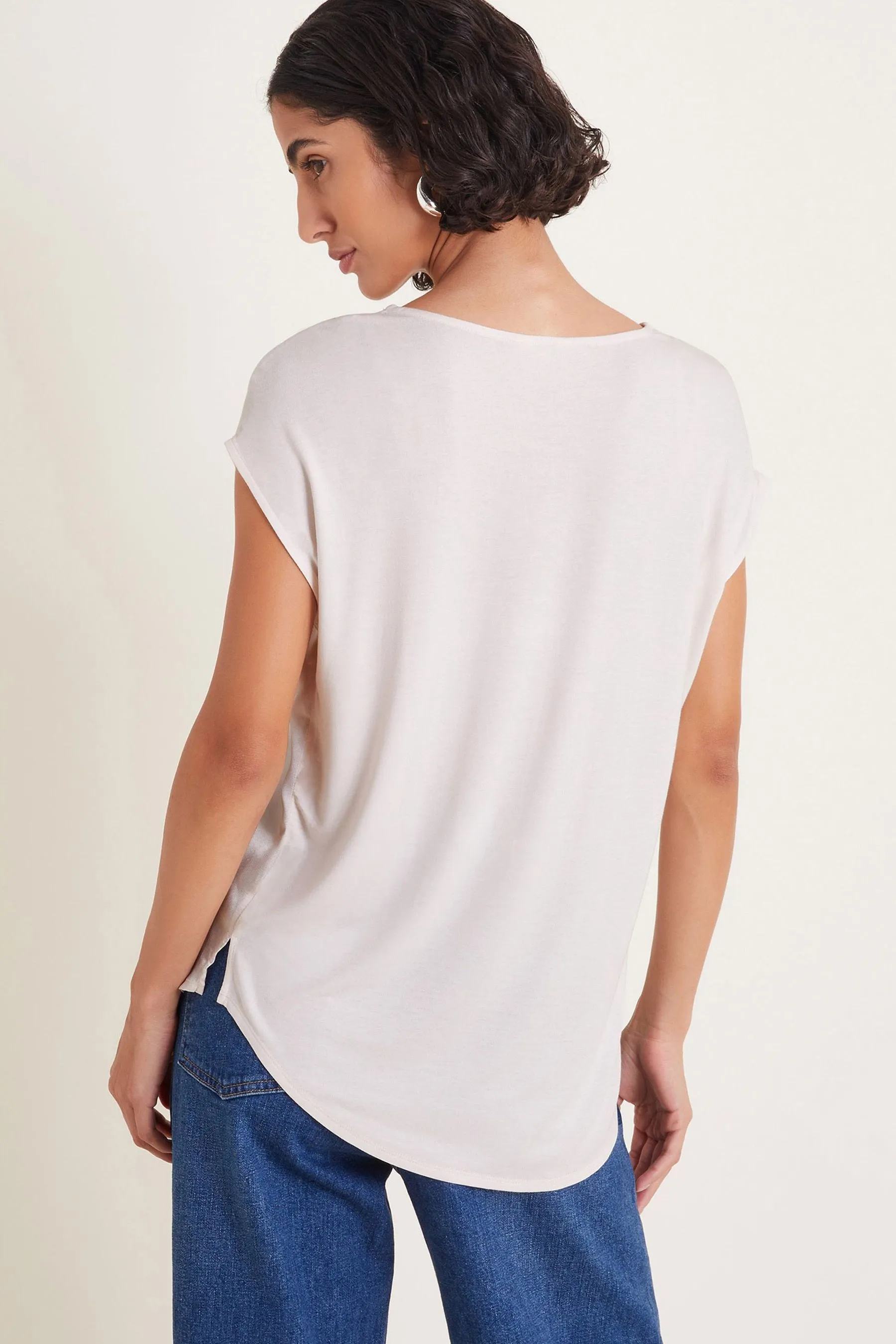 Monsoon Wilde Woven Sleeveless Top    