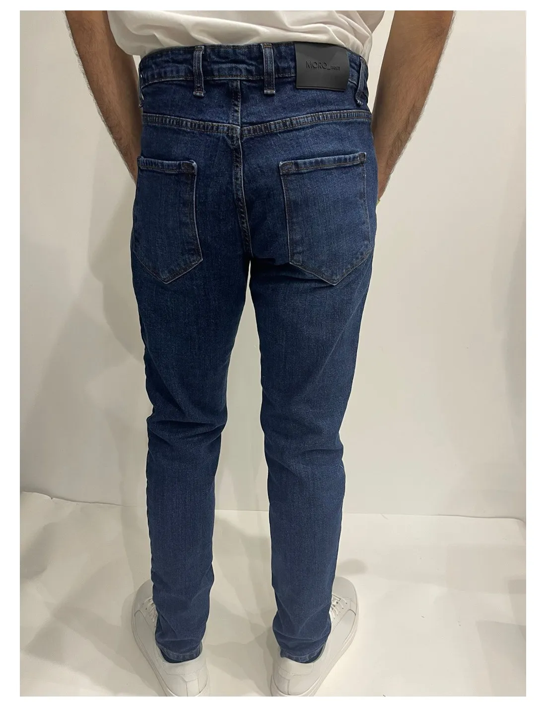 MORO JEANS UOMO 5 TASCHE BASIC REGULAR