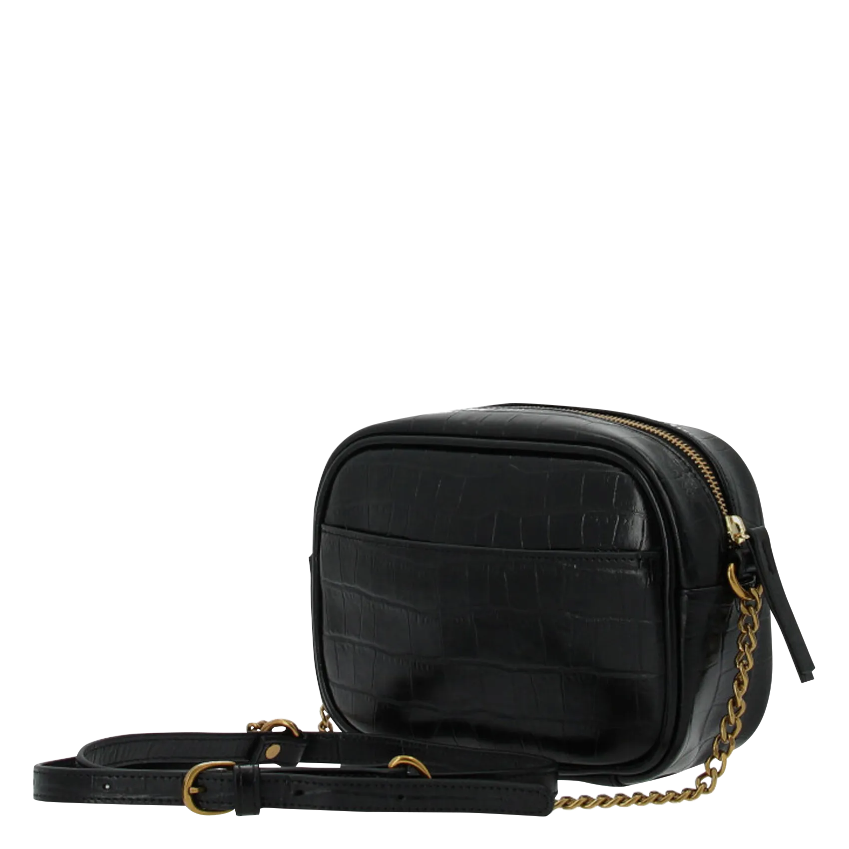  NAT & NIN   GERI - Borsa a tracolla in pelle | Nero