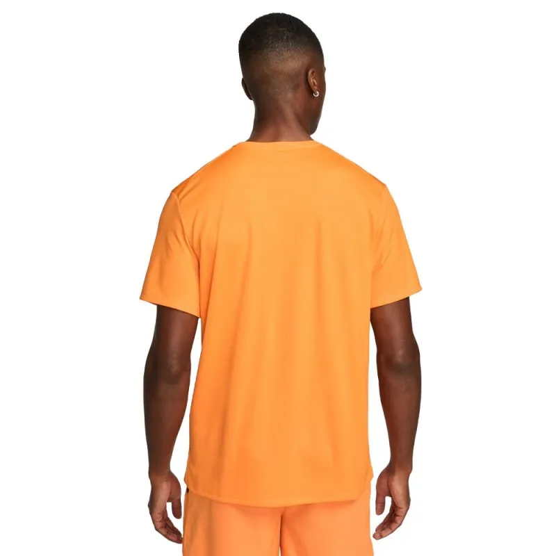 Nike Maglia Running Division Miler Arancio Reflective Uomo