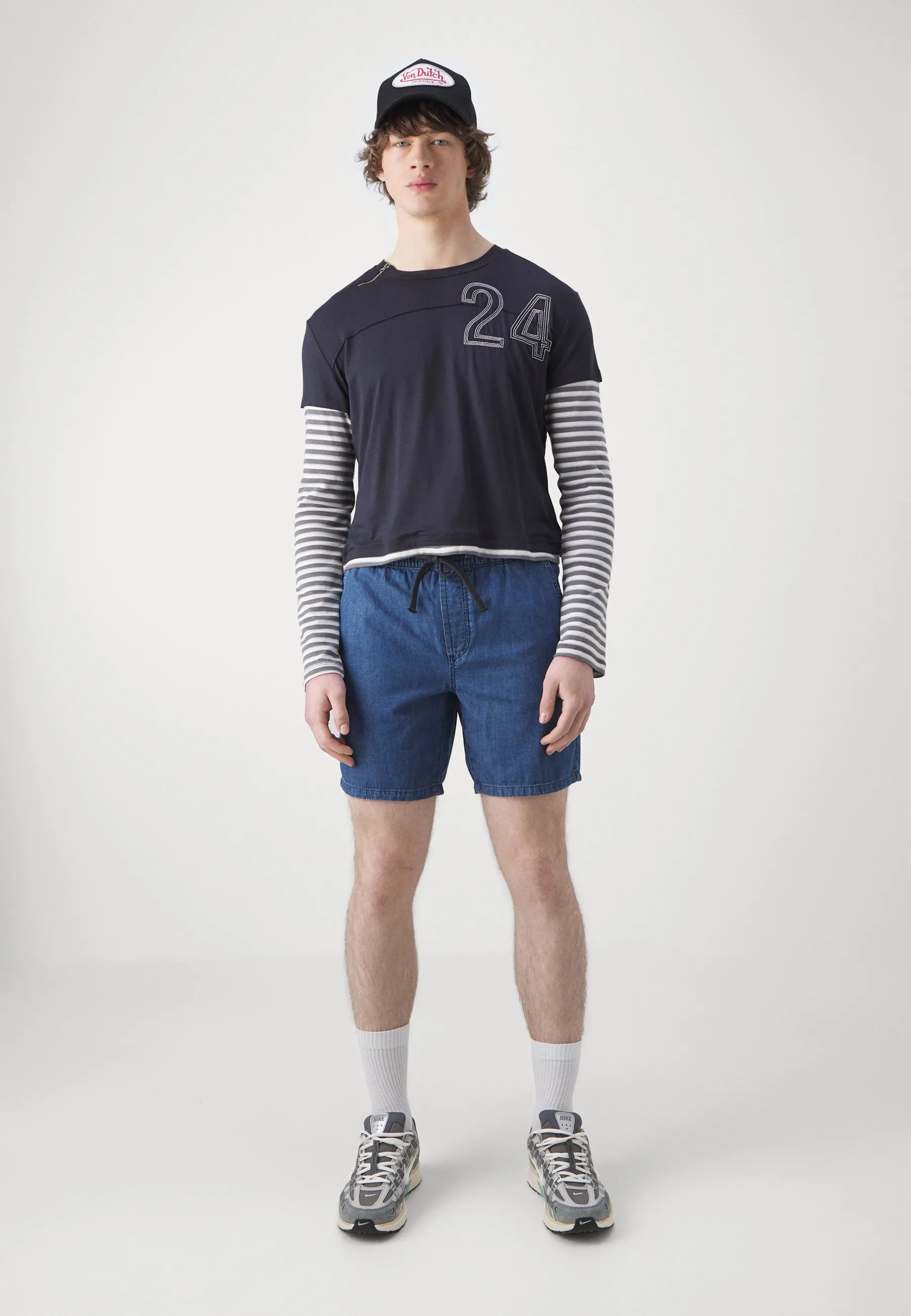 ONSDALLAS CROSSHATCH - Shorts di jeans
