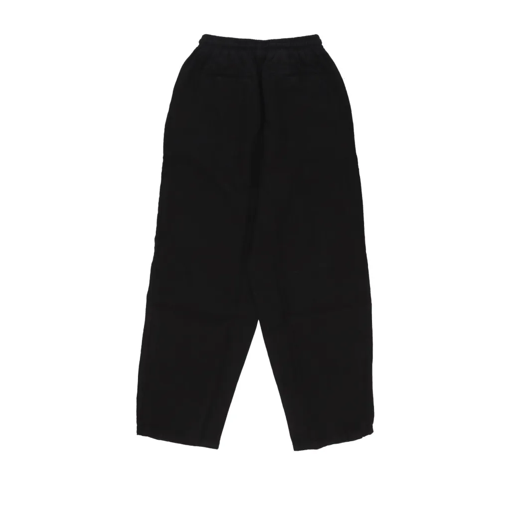 pantalone lungo uomo jan linnen pants BLACK